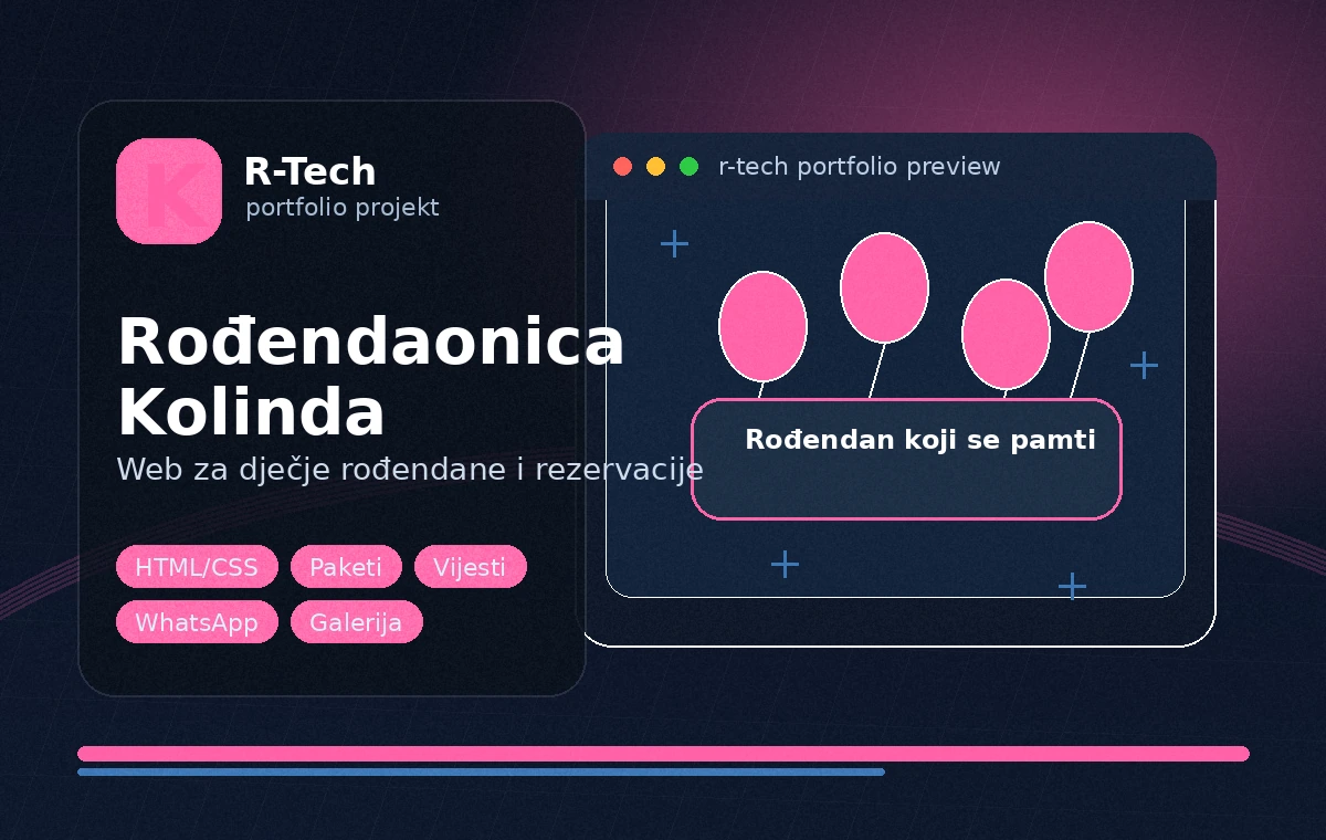 Rođendaonica Kolinda portfolio thumbnail