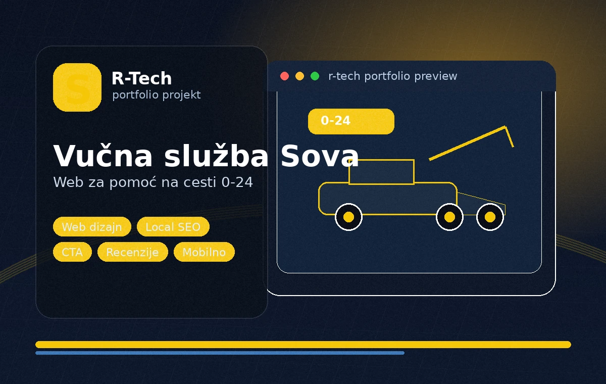 Vučna služba Sova portfolio thumbnail